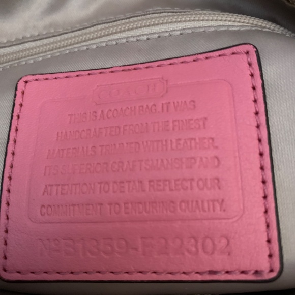 Coach Kristin Crossbody Bag, beige and pink - Picture 6 of 14